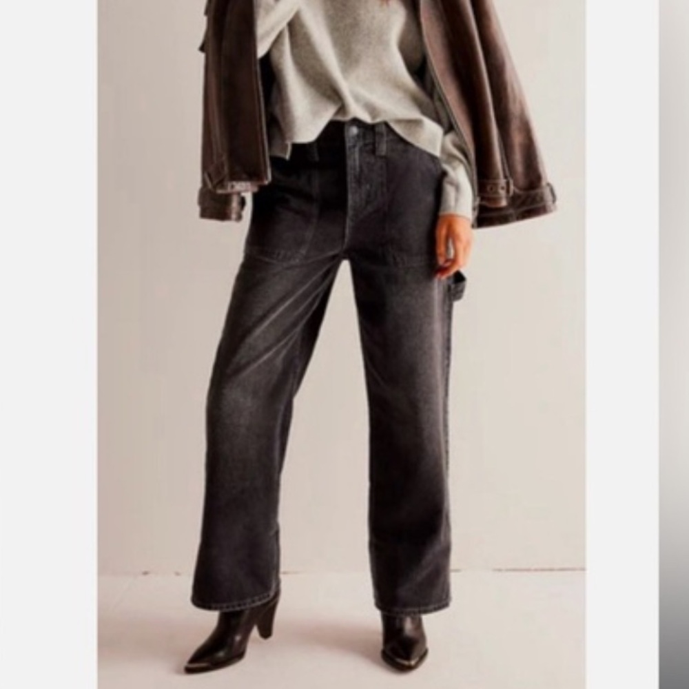 We The Free Major Leagues Mid-Rise Jeans Black
